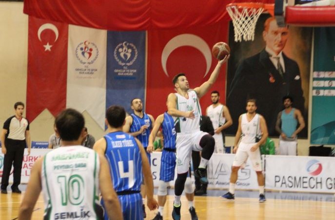 GEMLİK BASKETBOL KOCAELİ KAĞITSPOR’A GEÇİT VERMEDİ