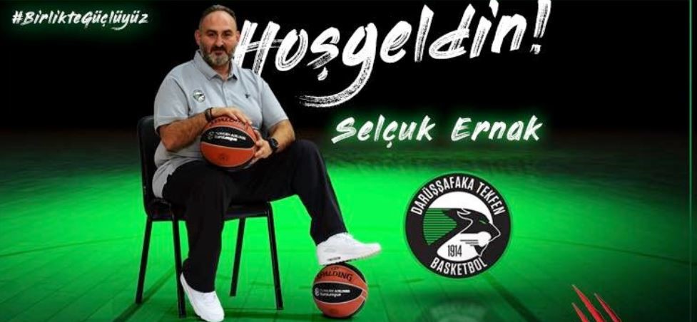 DARÜŞŞAFAKA TEKFEN BASKETBOL TAKIMI SELÇUK ERNAK İLE ANLAŞTI