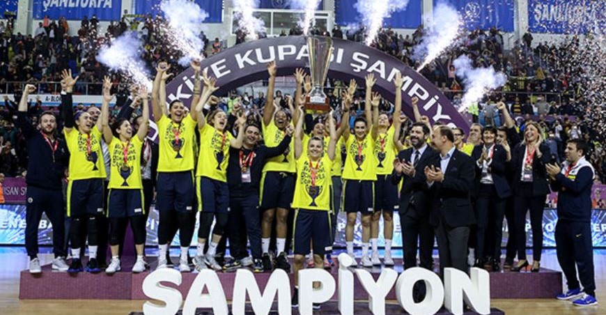 KADINLAR TÜRKİYE KUPASI’NDA ŞAMPİYON FENERBAHÇE OLDU