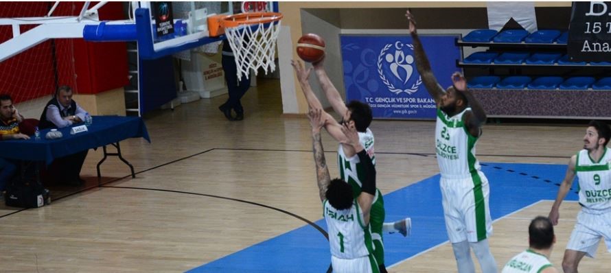 DÜZCE BELEDİYE (64) - BURSASPOR (77)