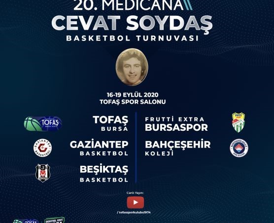 20. MEDICANA CEVAT SOYDAŞ BASKETBOL TURNUVASI’NDA HEYECAN BAŞLIYOR