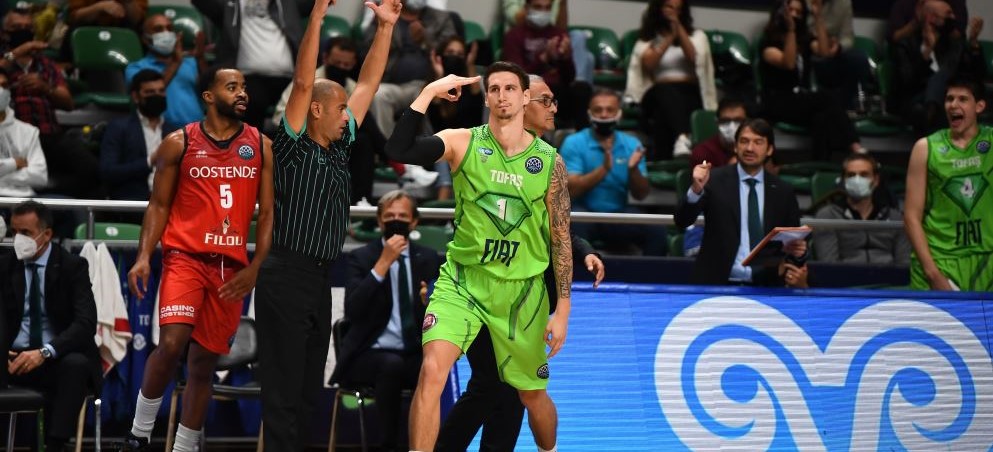 BCL F GRUBU 1. HAFTA: TOFAŞ (92) - FILOU OOSTENDE (83)